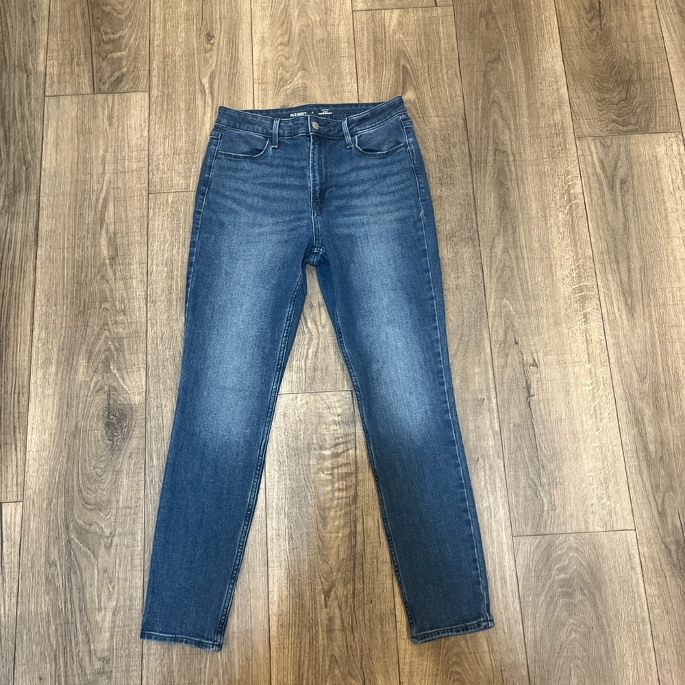 Blue Skinny Jeans with Classic Indigo Wash